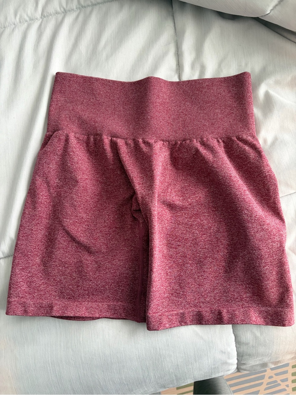 NVGTN maroon pro seamless shorts